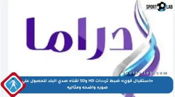 «استقبال قوي» ضبط ترددات HD وSD لقناة صدى البلد للحصول على صورة واضحة ومثالية